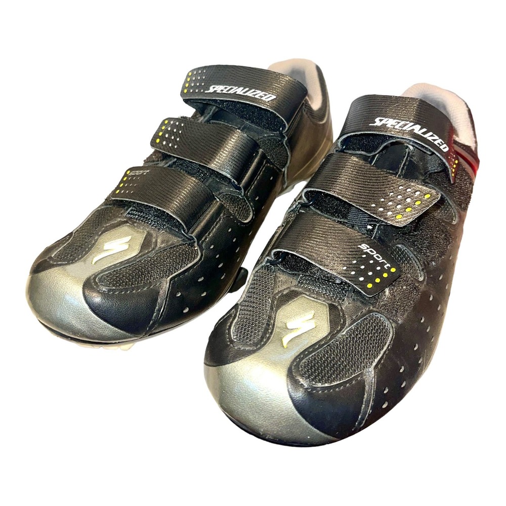 Specialized 6101-5042 Black Body Geometry Sport RD Cycling Bike Shoes Men Size 9